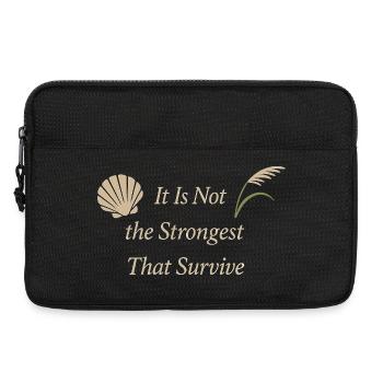 Charles Darwin Gift Natural - Laptop bag 13" - black - Front