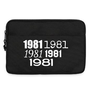1981 - Laptoptasche 13" - Schwarz - Vorne