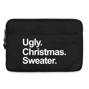 Pull de Noël moche - Sacoche pour ordinateur portable 13 pouces - noir - Devant