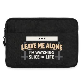 Anime introvert Weeb couch potato - Laptop bag 13" - black - Front
