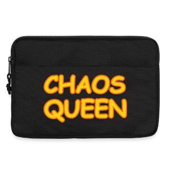 Chaos Queen - Laptop bag 13" - black - Front