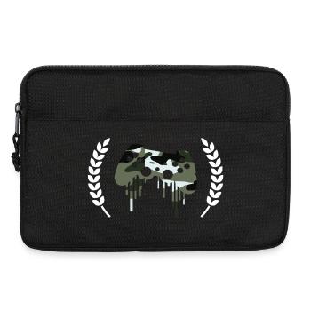 Camouflage Gaming - Laptop bag 13" - black - Front