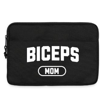 Biceps Mom - Laptop bag 13" - black - Front
