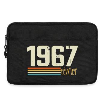February 1967 - February 1967 Anniversary 1967 - Laptop bag 13" - black - Front