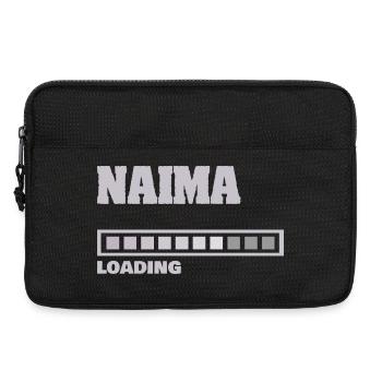 Gift for Naima - Laptop bag 13" - black - Front