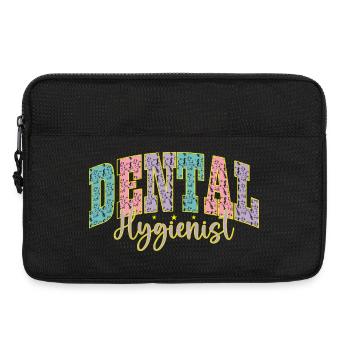 Dentale Hygienistin Farbpalette Dentalhygieniker - Laptoptasche 13" - Schwarz - Vorne