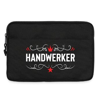 Handwerker Beruf - Laptoptasche 13" - Schwarz - Vorne