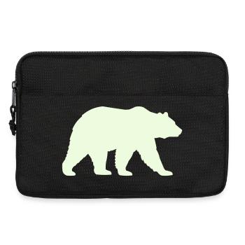 grizzly_baer- - Laptop bag 13" - black - Front