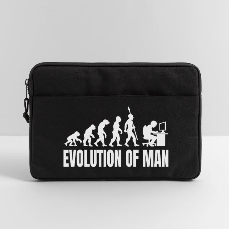 Programmeur Computer Freak Evolution Rétro Sacoche pour ordinateur portable 13 pouces