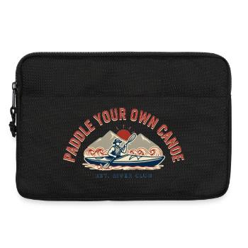 Paddle Your Own Canoe Vintage - Sacoche pour ordinateur portable 13 pouces - noir - Devant