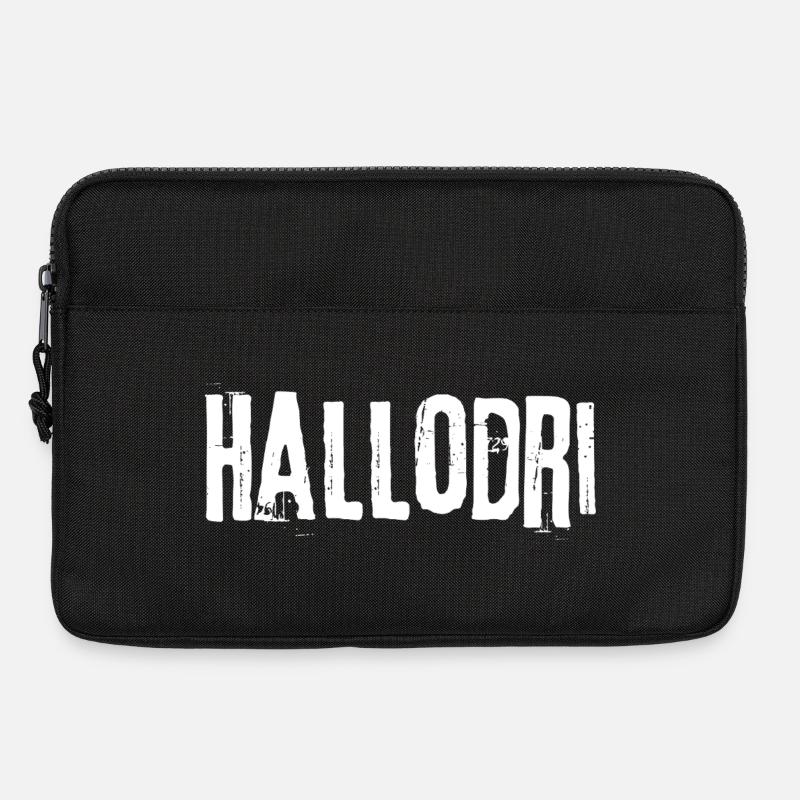 Hallodri - Laptoptasche 13" - Schwarz