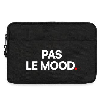 Pas le mood - Sacoche pour ordinateur portable 13 pouces - noir - Devant