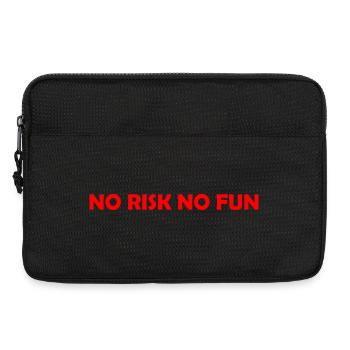Fortune Favors the Brave - Laptop bag 13" - black - Front