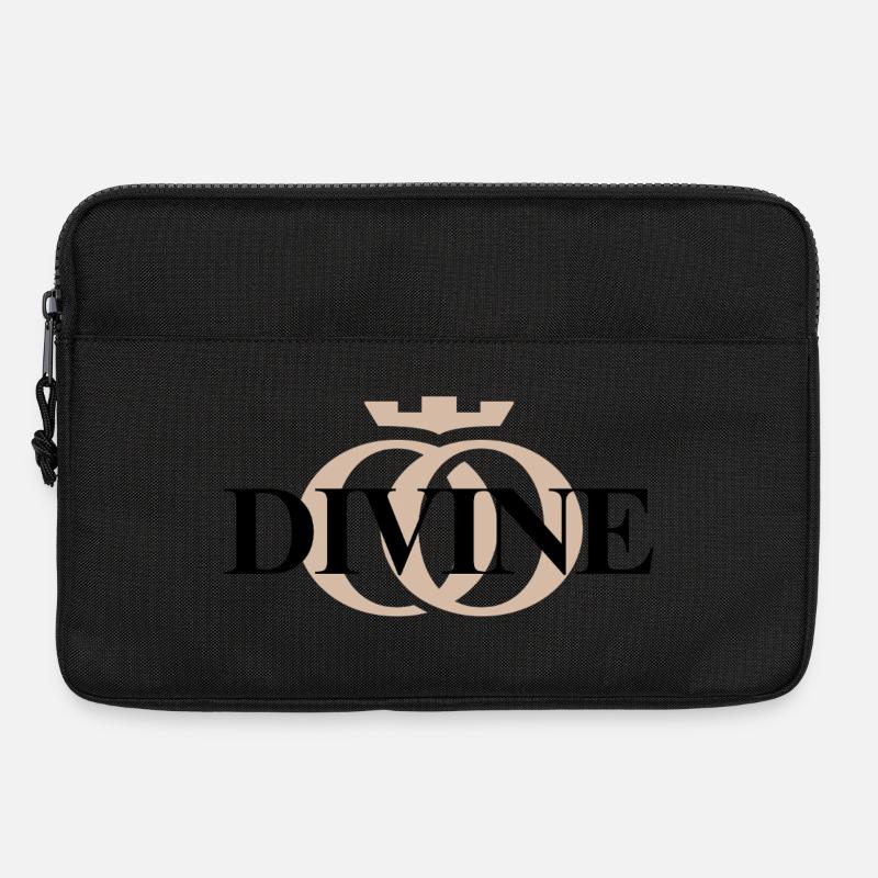DIVINE OPPOLINE – Feminine Energy Collection - Laptop bag 13" - black