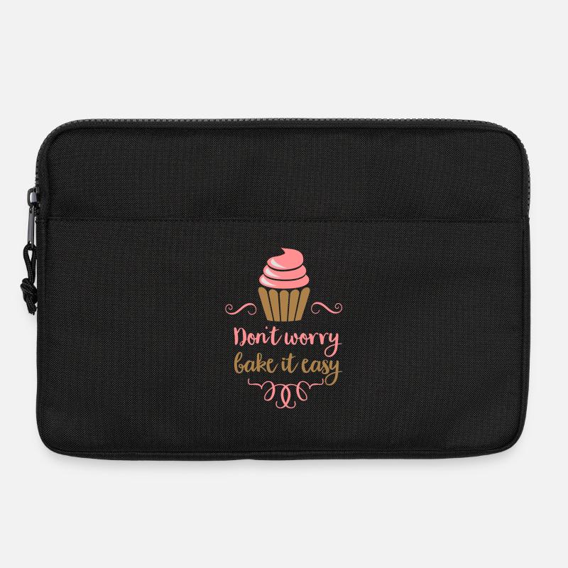 backen - Laptoptasche 13" - Schwarz