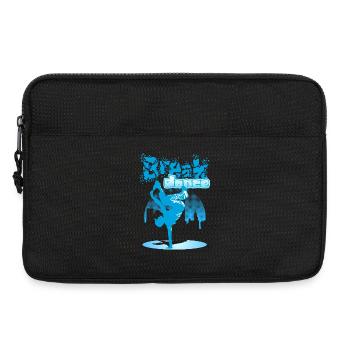 Ville breakdance - Sacoche pour ordinateur portable 13 pouces - noir - Devant
