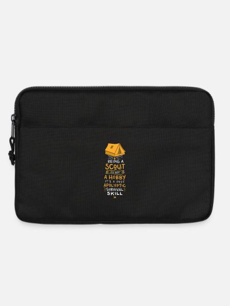 Pfadfinder - Laptoptasche 13" - Schwarz