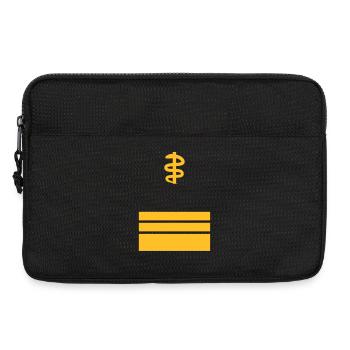 Admiraloberstabsarzt - Laptoptasche 13" - Schwarz - Vorne