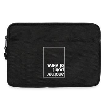 Another point of view (dark) - Laptoptasche 13" - Schwarz - Vorne