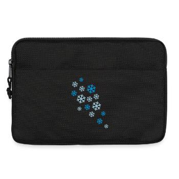 schneeflocken schnee winter - Laptoptasche 13" - Schwarz - Vorne