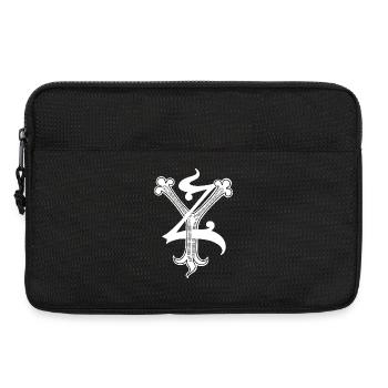 Letters YZ Rapp art - Laptop bag 13" - black - Front