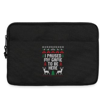 I paused my game to be here - Laptop bag 13" - black - Front