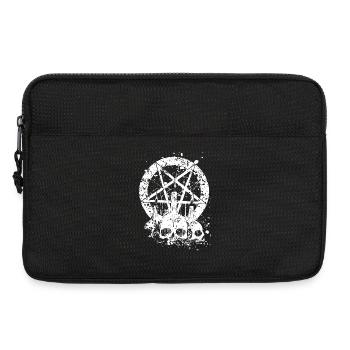 Gothic Skull - Laptoptasche 13" - Schwarz - Vorne