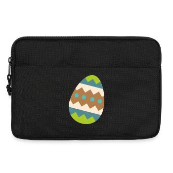 Easter egg - Laptop bag 13" - black - Front