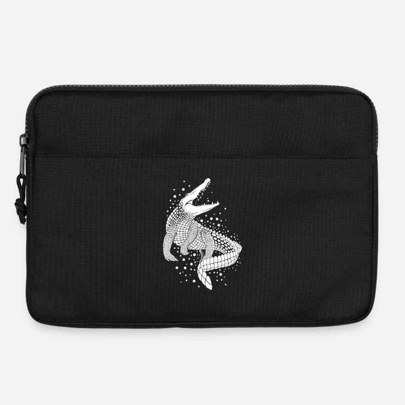 Crocodile - Laptoptasche 13" - Schwarz