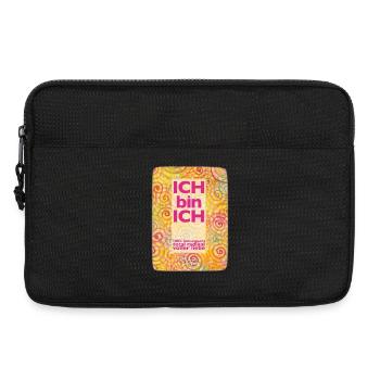 Regenbogen Spiralen Ich bin Ich - Sonja Ariel - Laptoptasche 13" - Schwarz - Vorne
