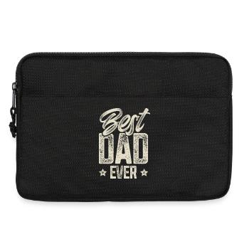 Papa Père Fête des Pères Meilleur Papa - Sacoche pour ordinateur portable 13 pouces - noir - Devant