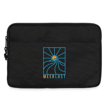 Mehr Lust auf Meer - Laptoptasche 13" - Schwarz - Vorne