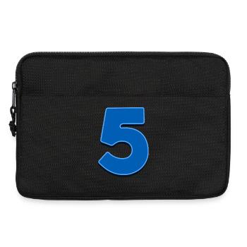 5 - Sacoche pour ordinateur portable 13 pouces - noir - Devant