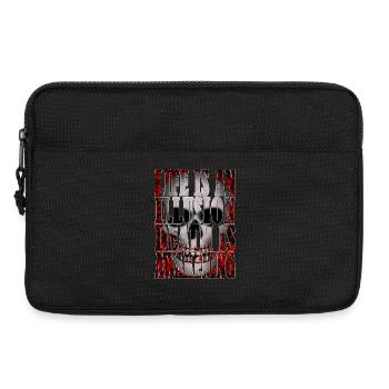 Life is an Illusion R6Z - Laptoptasche 13" - Schwarz - Vorne