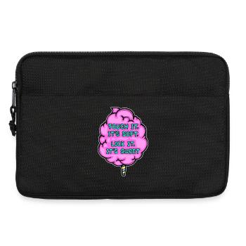 Sweets Sugar Sweet Tooth Delicious Statement - Laptop bag 13" - black - Front