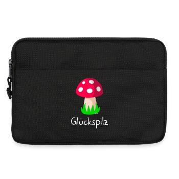 Glückspilz - Laptoptasche 13" - Schwarz - Vorne