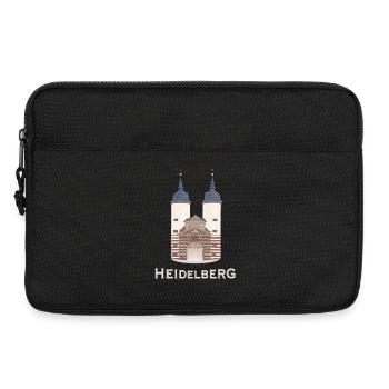 Heidelberg Bridge Gate,, landmark Old Bridge - Laptop bag 13" - black - Front