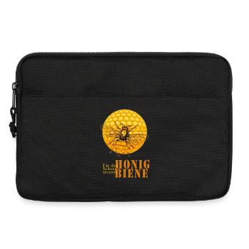 für den Schutz unserer Honigbiene - Tierschutz - Laptoptasche 13" - Schwarz - Vorne