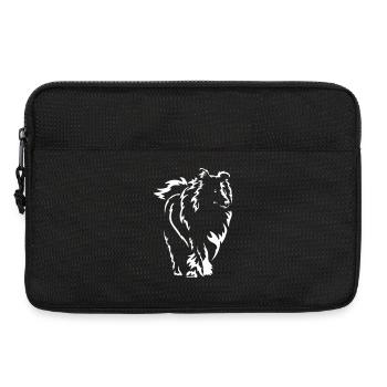 Collie "Black Edition" - Laptop bag 13" - black - Front