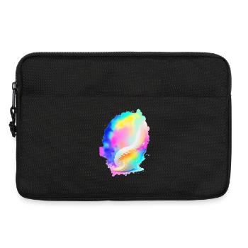 Muschel - Laptoptasche 13" - Schwarz - Vorne