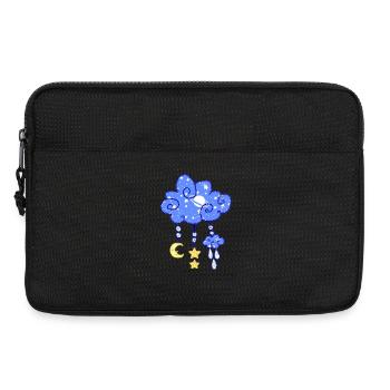 Nachtwolke - Laptoptasche 13" - Schwarz - Vorne