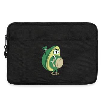 drôle d’avocat randonnée nature forêt icône icône - Sacoche pour ordinateur portable 13 pouces - noir - Devant