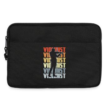 Vintage Geiger - Laptoptasche 13" - Schwarz - Vorne