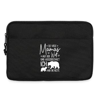 So viele Mamas Beste Mama Baby Muttertag Geschenk - Laptoptasche 13" - Schwarz - Vorne