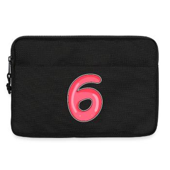 6 - Laptop bag 13" - black - Front