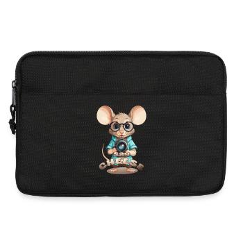 Mouse with camera - Laptop bag 13" - black - Front