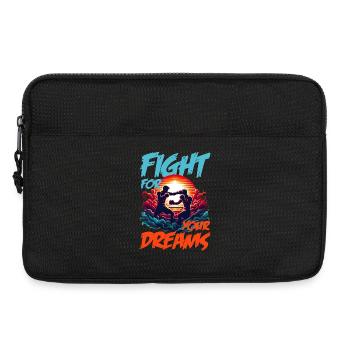 Epic Boxing Showdown: Fight for Your Dreams! - Laptop bag 13" - black - Front