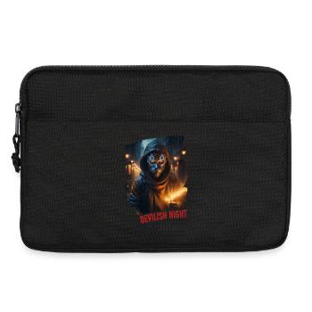 DEVILISH NIGHT - Laptop bag 13" - black - Front