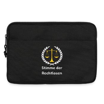 Voice of the Disenfranchised - Advocate of Justice - Laptop bag 13" - black - Front
