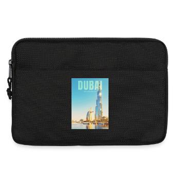 Horizon de Dubaï – Métropole du désert - Sacoche pour ordinateur portable 13 pouces - noir - Devant